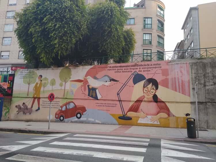 Mural de Pontevedra