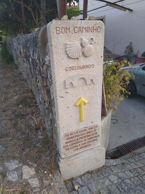 Primeiro marco em Portugal
