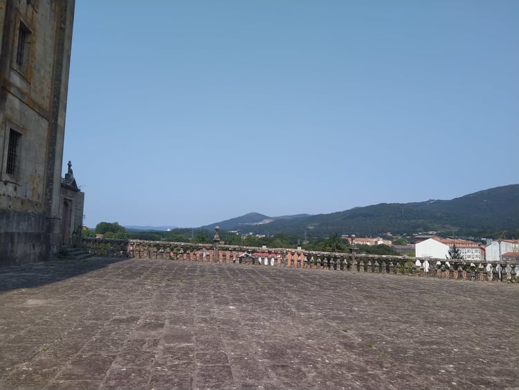 Vista da igreja