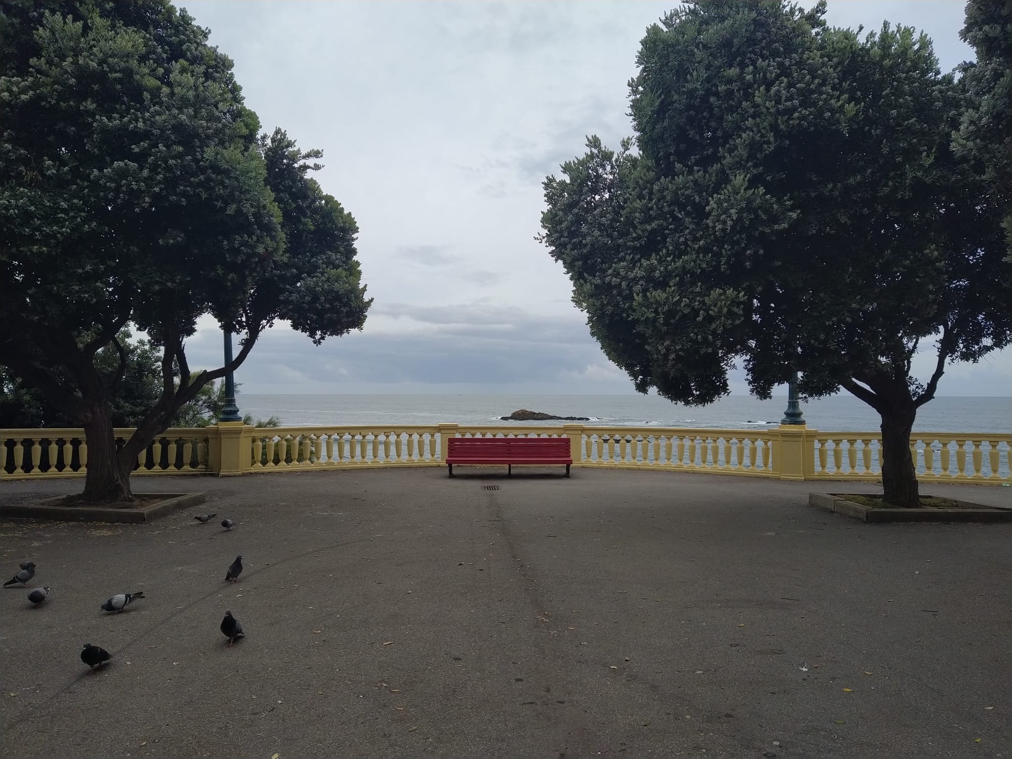 Vista do mar da Foz