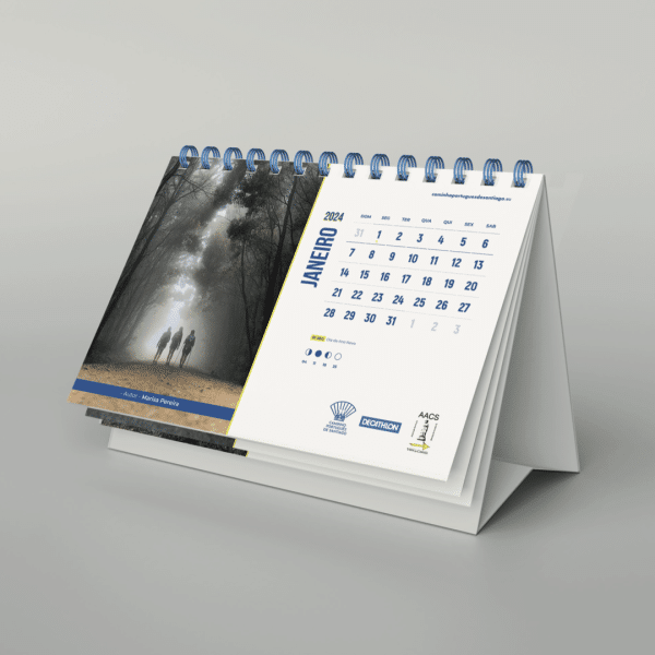 Calendário de Mesa 2026 - PRÉ VENDA