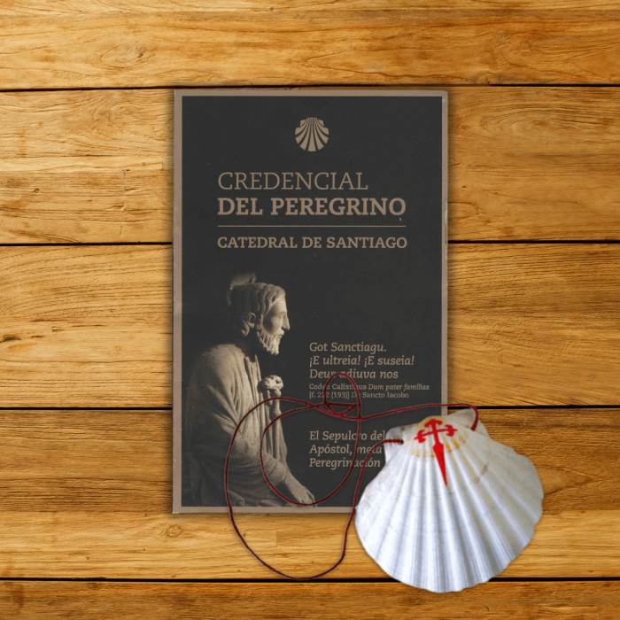 Kit Credencial + Concha do Peregrino