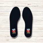 Palmilhas "Milhas de Conforto" feitas de bambu para tornar a caminhada mais confortável.