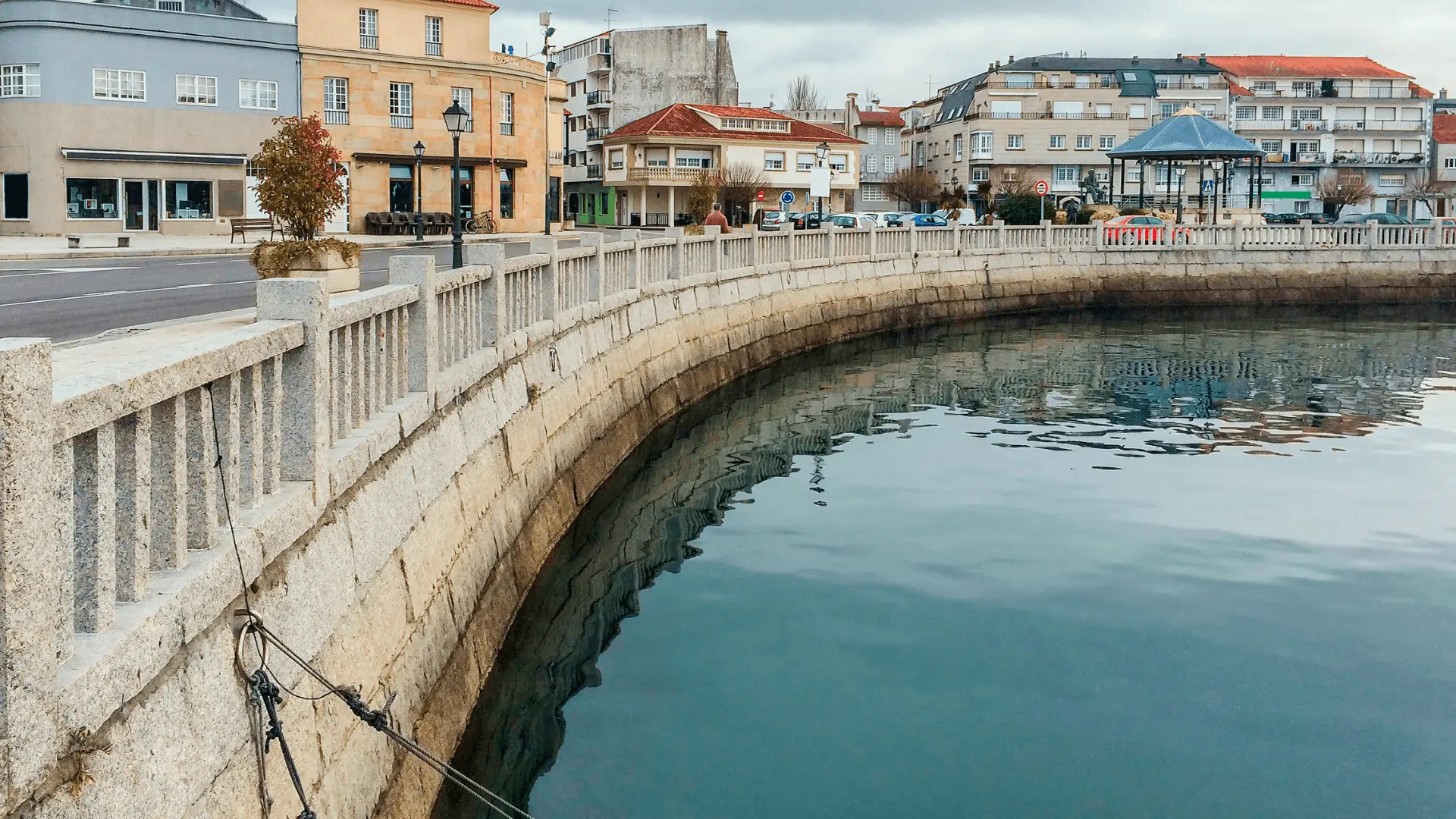 historic center of Villanova de Arousa