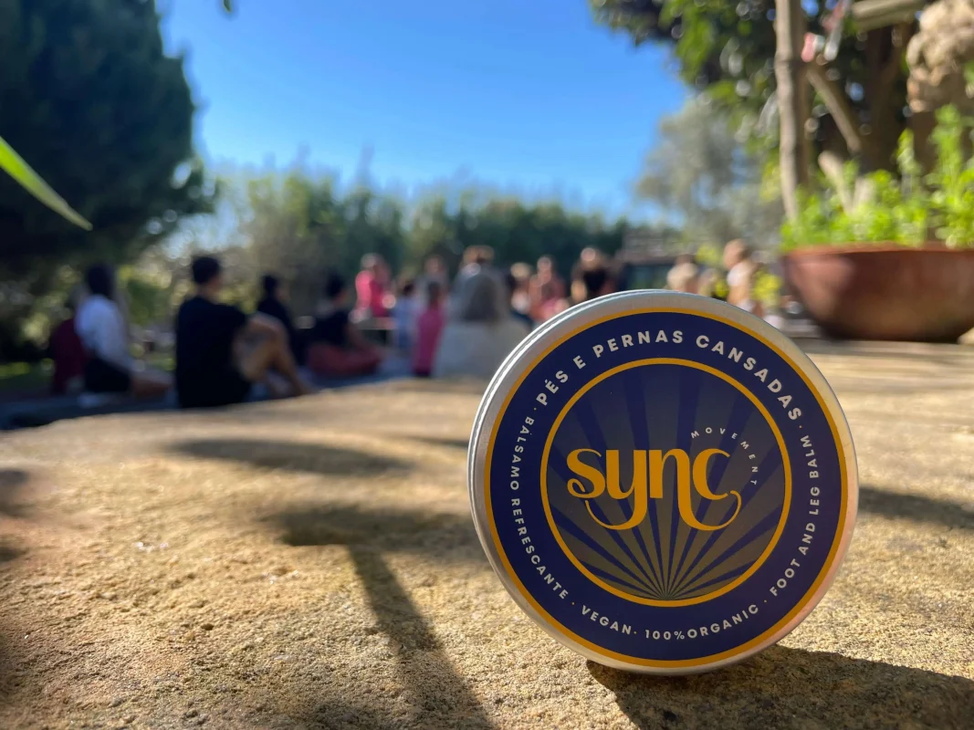  bálsamo para pés e pernas cansadas Sync Movement 