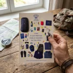 Postal Checklist do Caminho